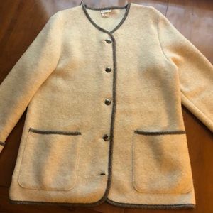 LLBean Wool Sweater/Coat